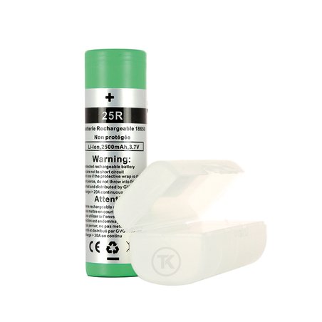 Samsung inr 25r 18650 2500 mah cat1